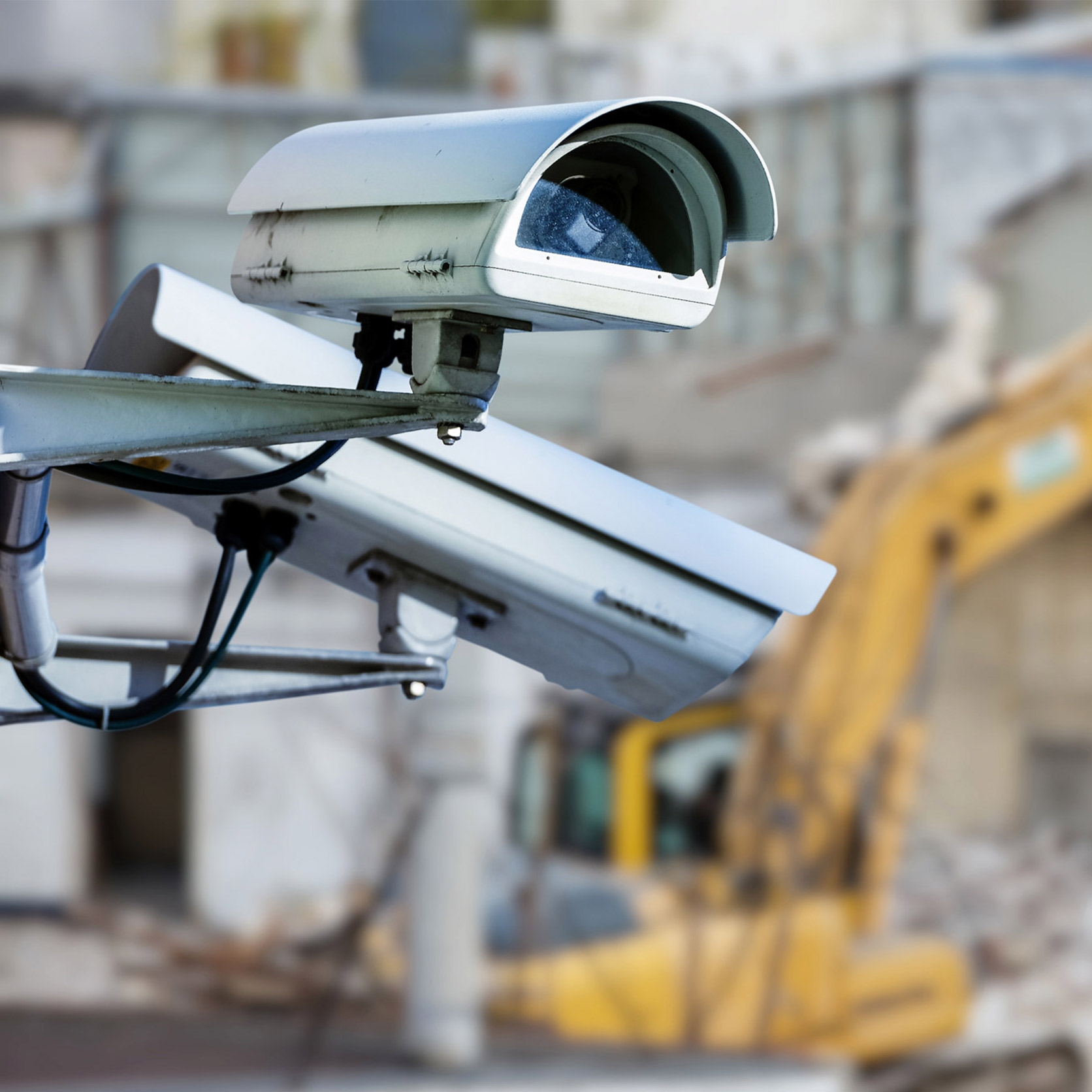 Caméra surveillance espion pour chantier