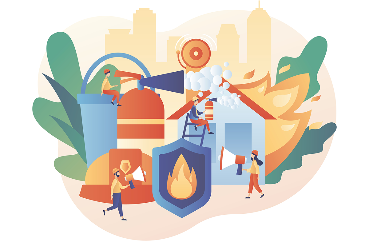 Des alarmes incendies connectées Des alarmes incendies connectées